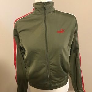Womens puma track jacket